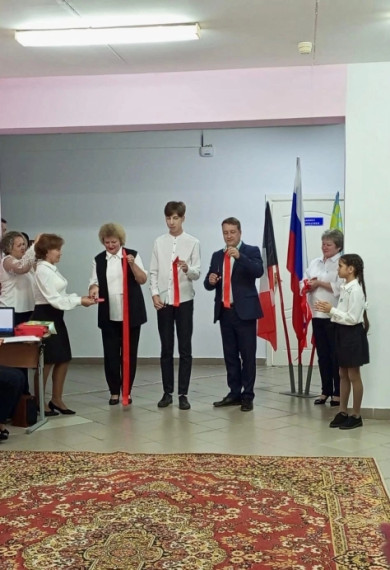 Открытие центра образования "Точка роста".